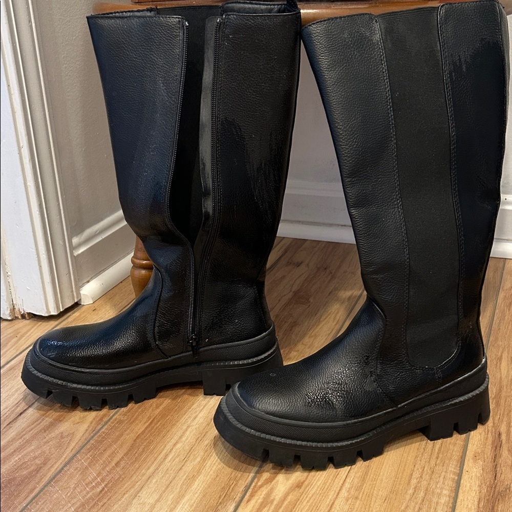 Target Black Combat & Moto Boots